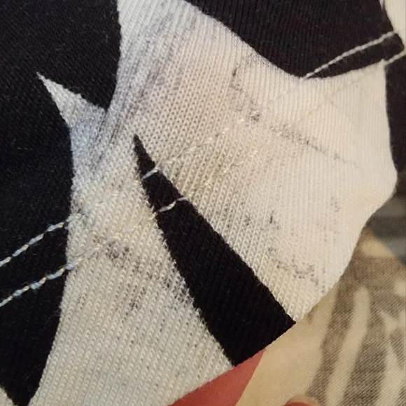 Sunshine 79 Optic Tropic Wide-Leg Relaxed Jumpsuit In Black/White Size SM - Picture 11 of 13